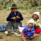 BOLIVIA '97 : Famiglia sul lago Titicaca