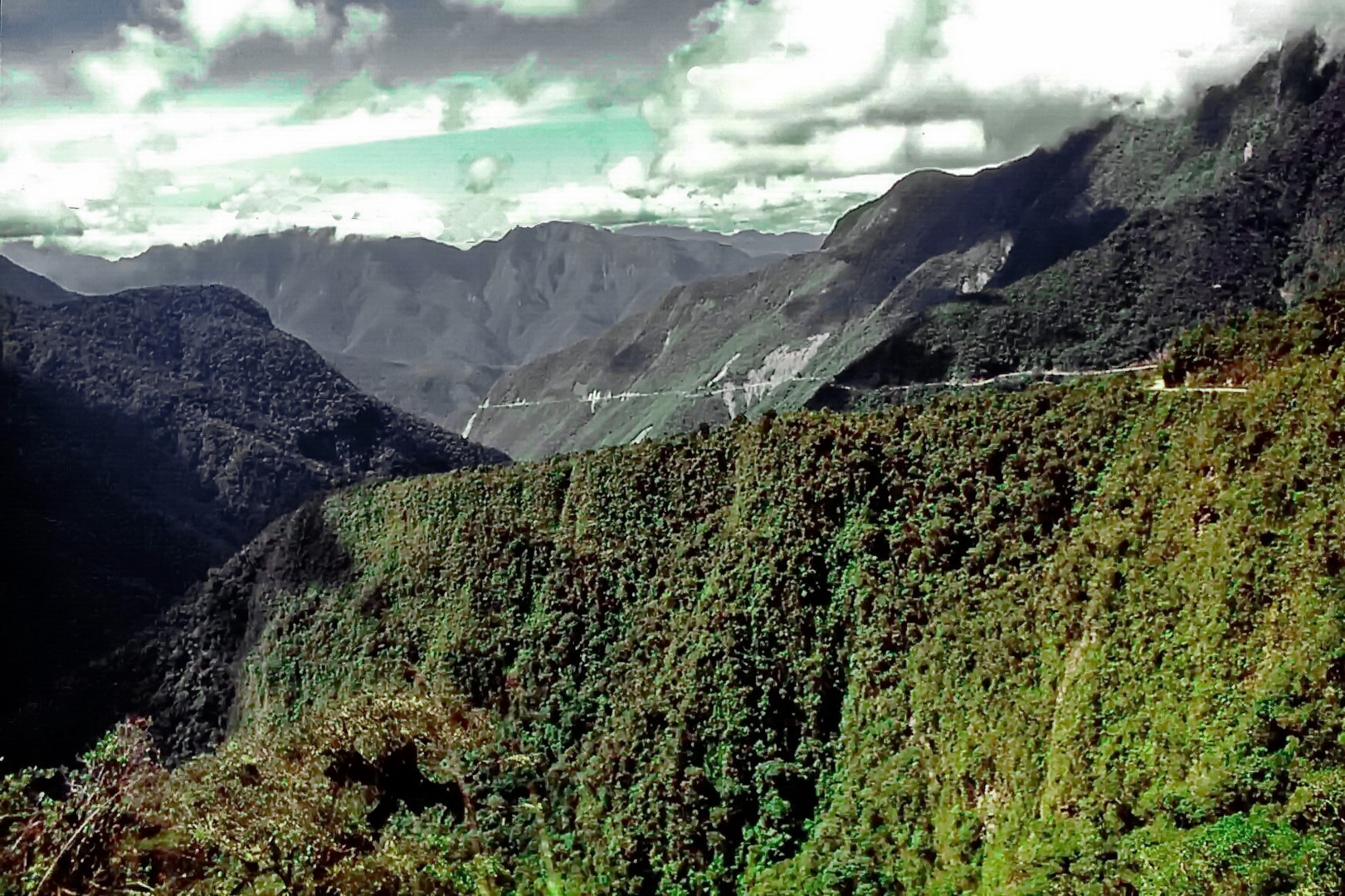 Bolivia Las Yungas Todesstraße