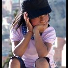 Bolivian little girl