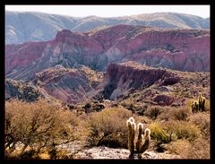 Bolivianische Erosionslandschaft