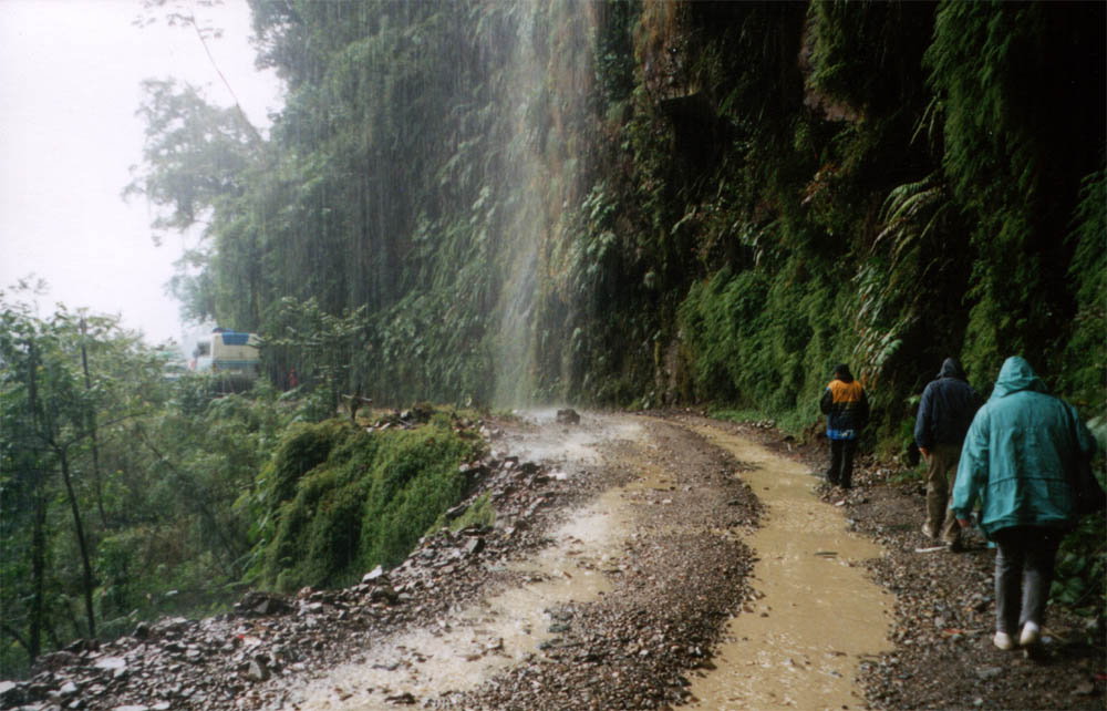 Bolivianische Straße