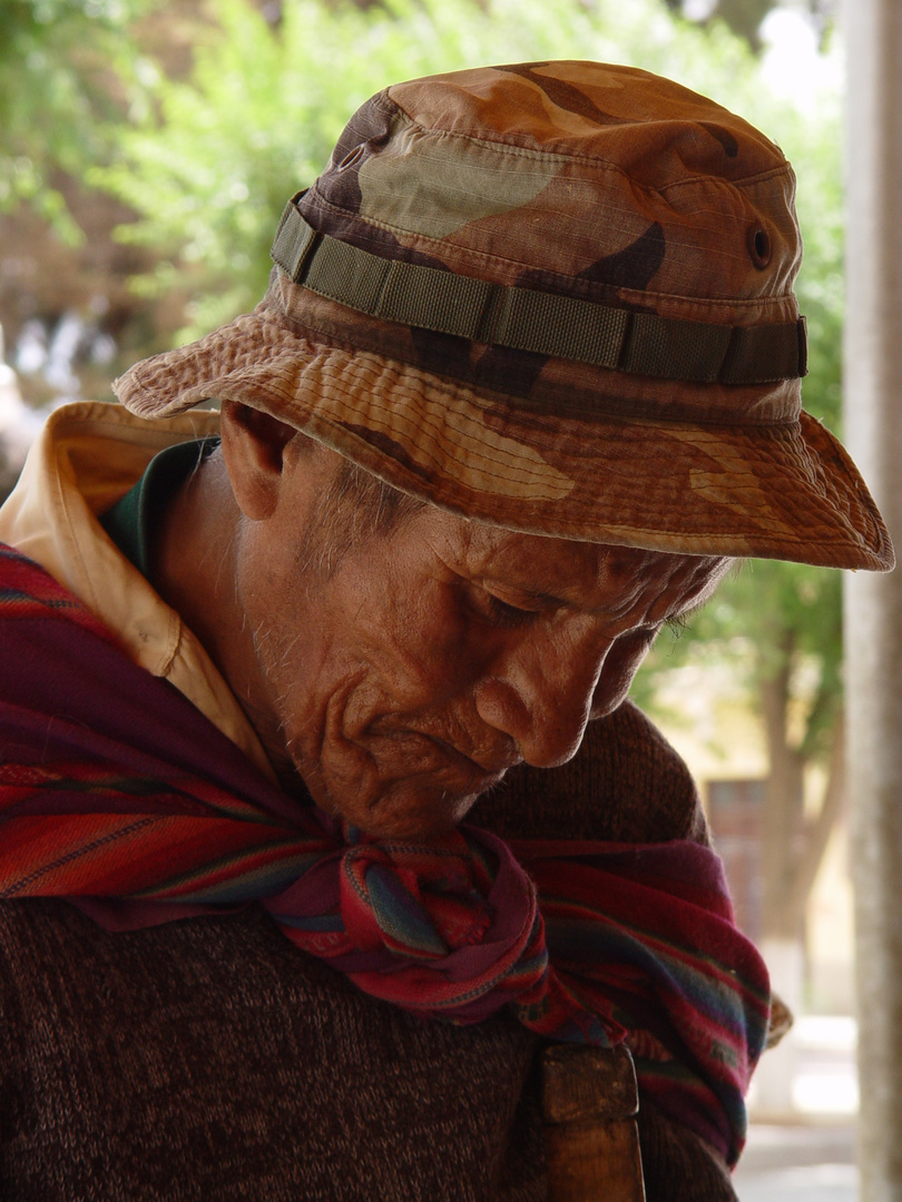 Bolivien - Begegnung an der Strasse