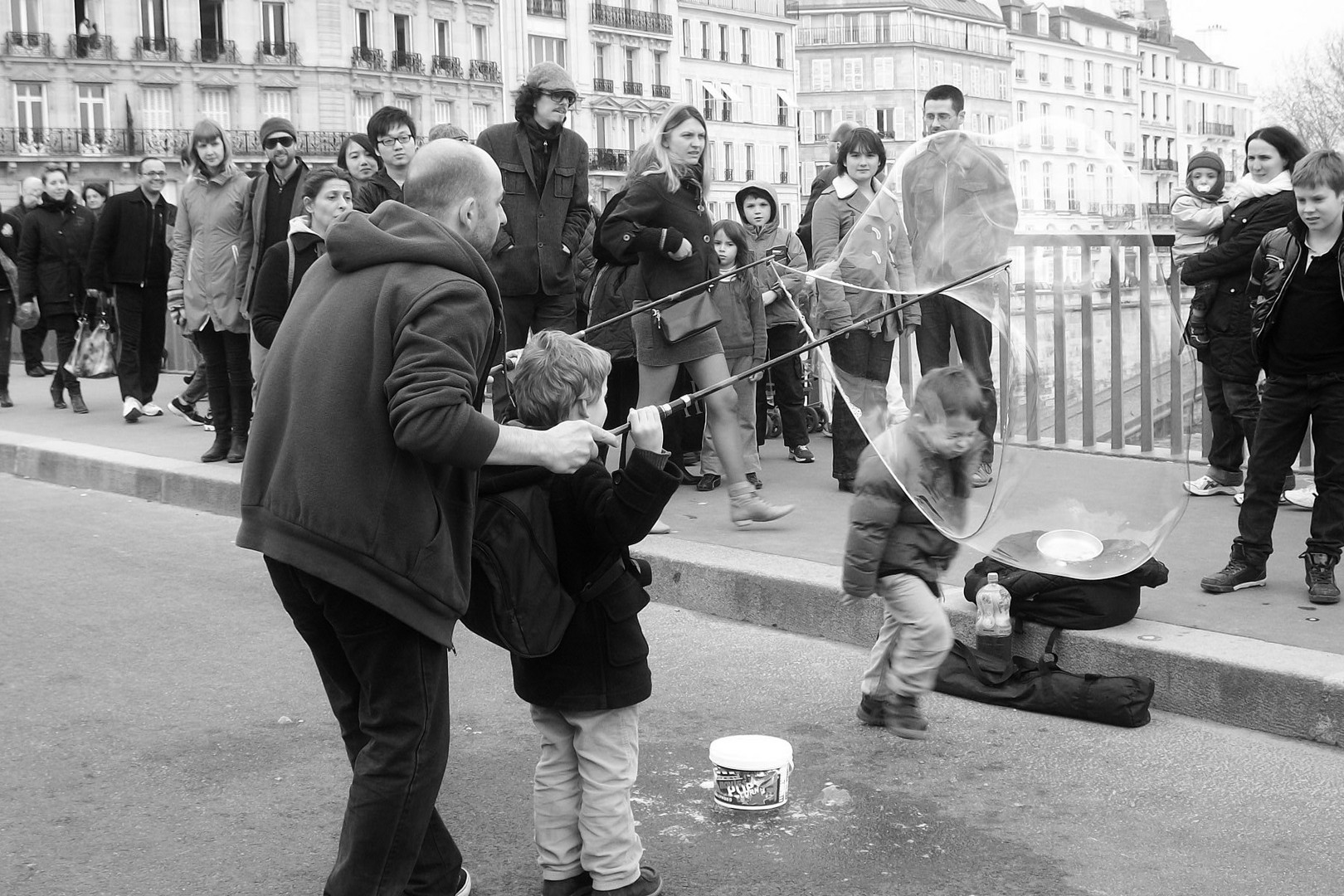 bolle per strada