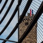 Bollwerksturm hinter Gittern