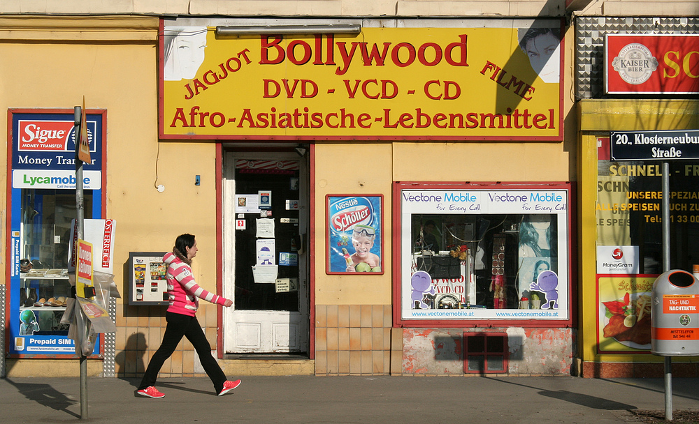 Bollywood in der Klosterneuburger Straße