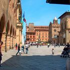 Bologna ,la piazza la Gente