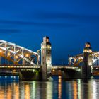 Bolscheochtinski Most (Brücke) in St. Petersburg