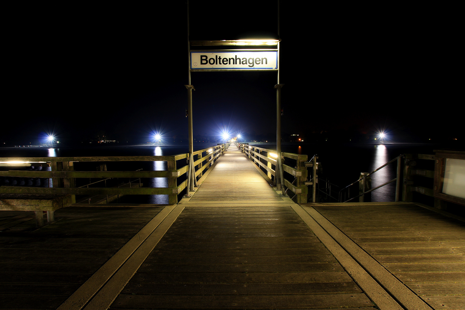 Boltenhagen Seebrücke @ Night