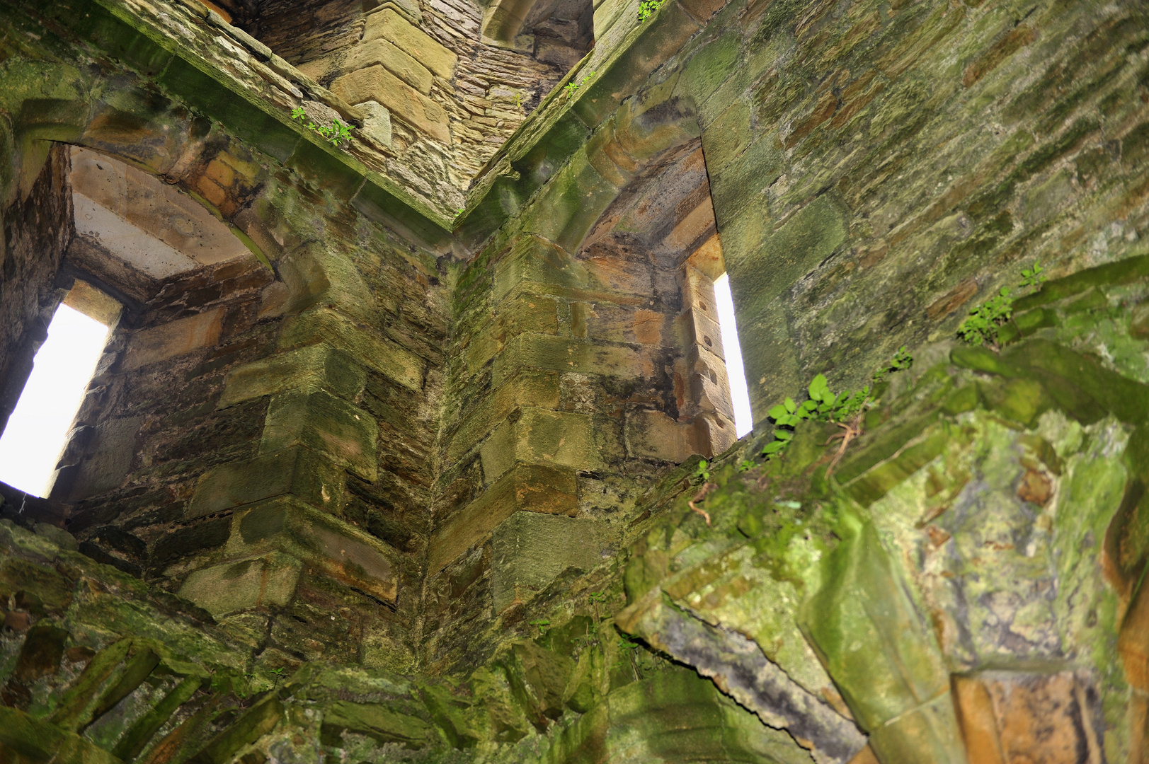 Bolton Castle - Ruine von innen