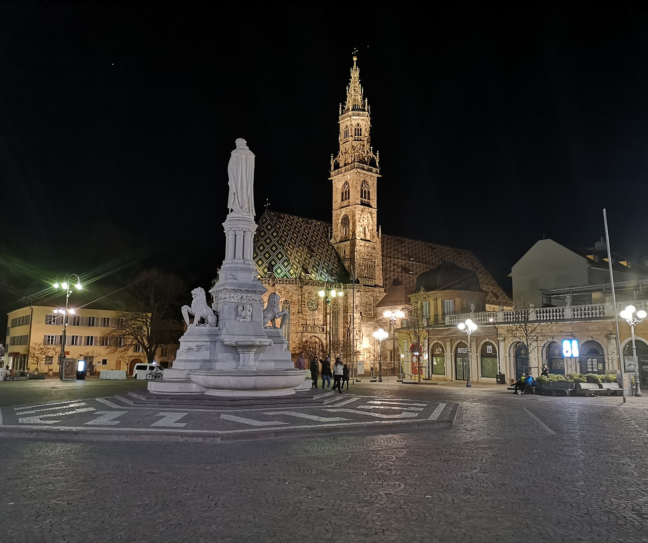 Bolzano by night