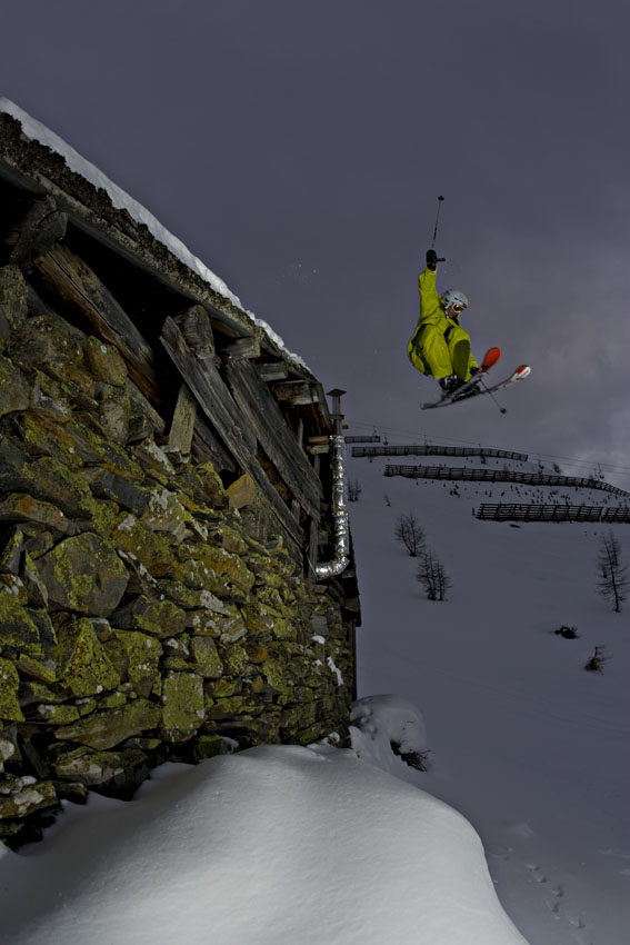 bomb drop in Ischgl