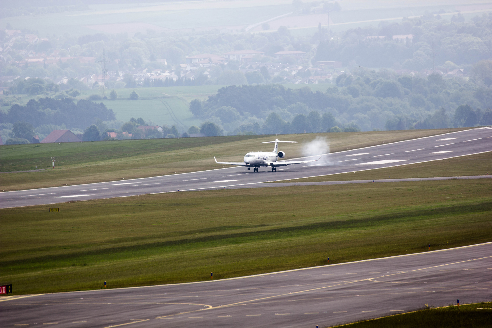 Bombardier CRJ-900LR in Kassel-Calden