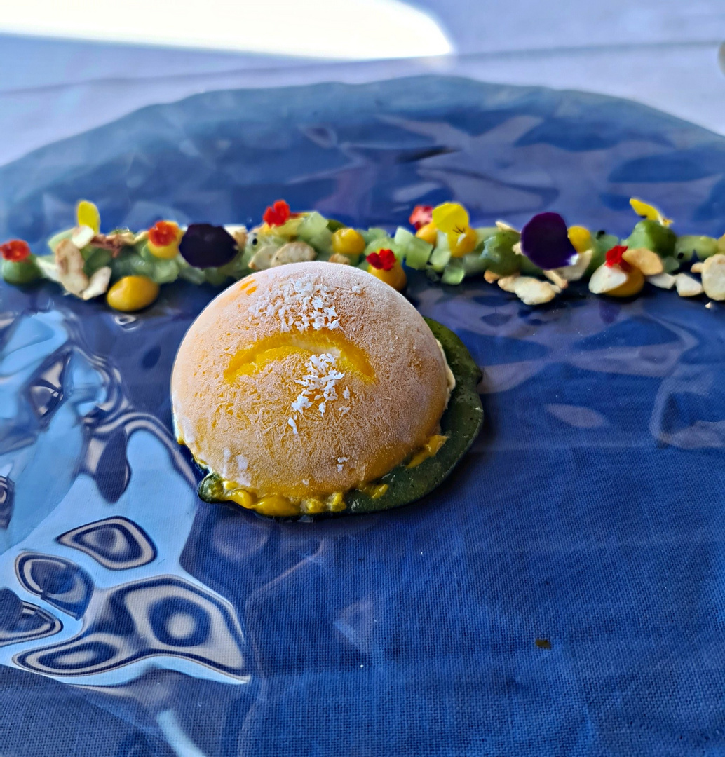 Bombe glacée aux fruits de la passion