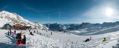 Bombenwetter auf der Zugspitze