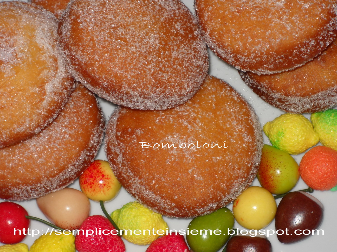 Bomboloni o bombe alla crema