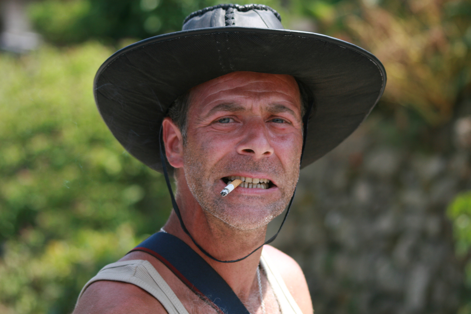 Bonanza man in Sumatra