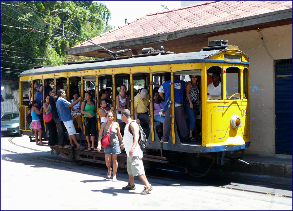 Bonde in Rio de Janeiro