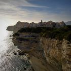 Bonifacio bei Sonnenuntergang