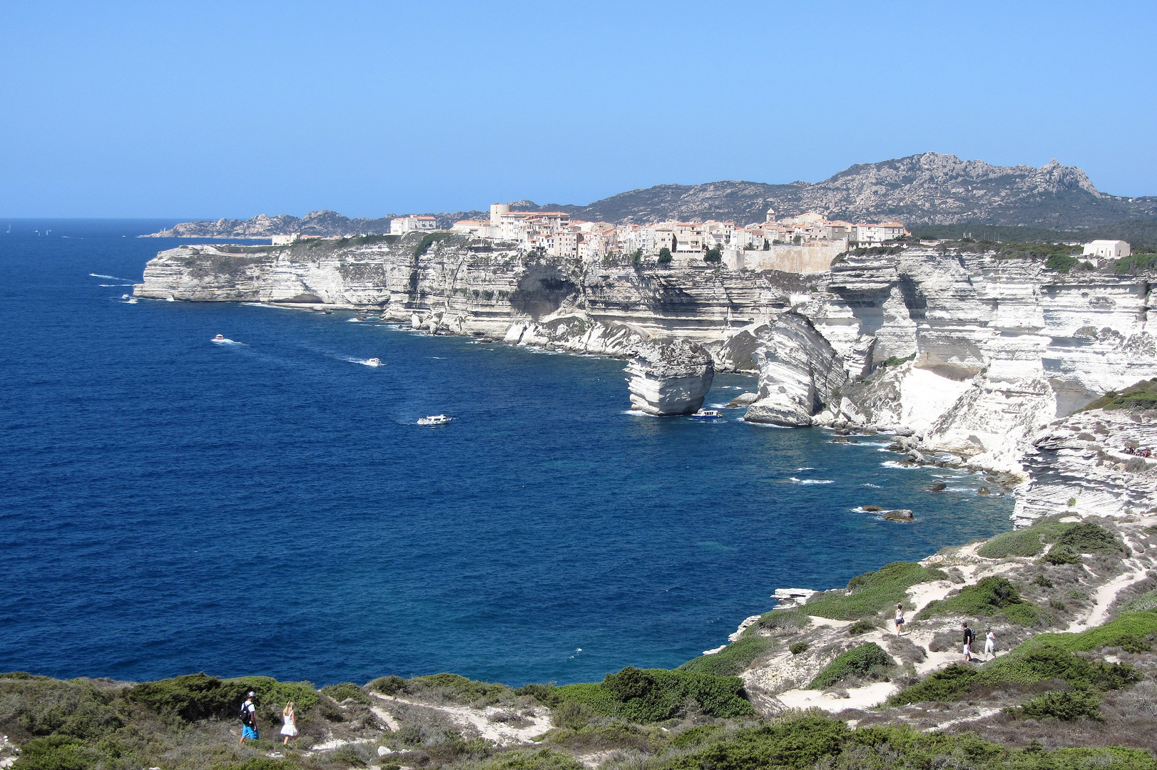 Bonifacio - die alte Stadt über dem blauen Meer