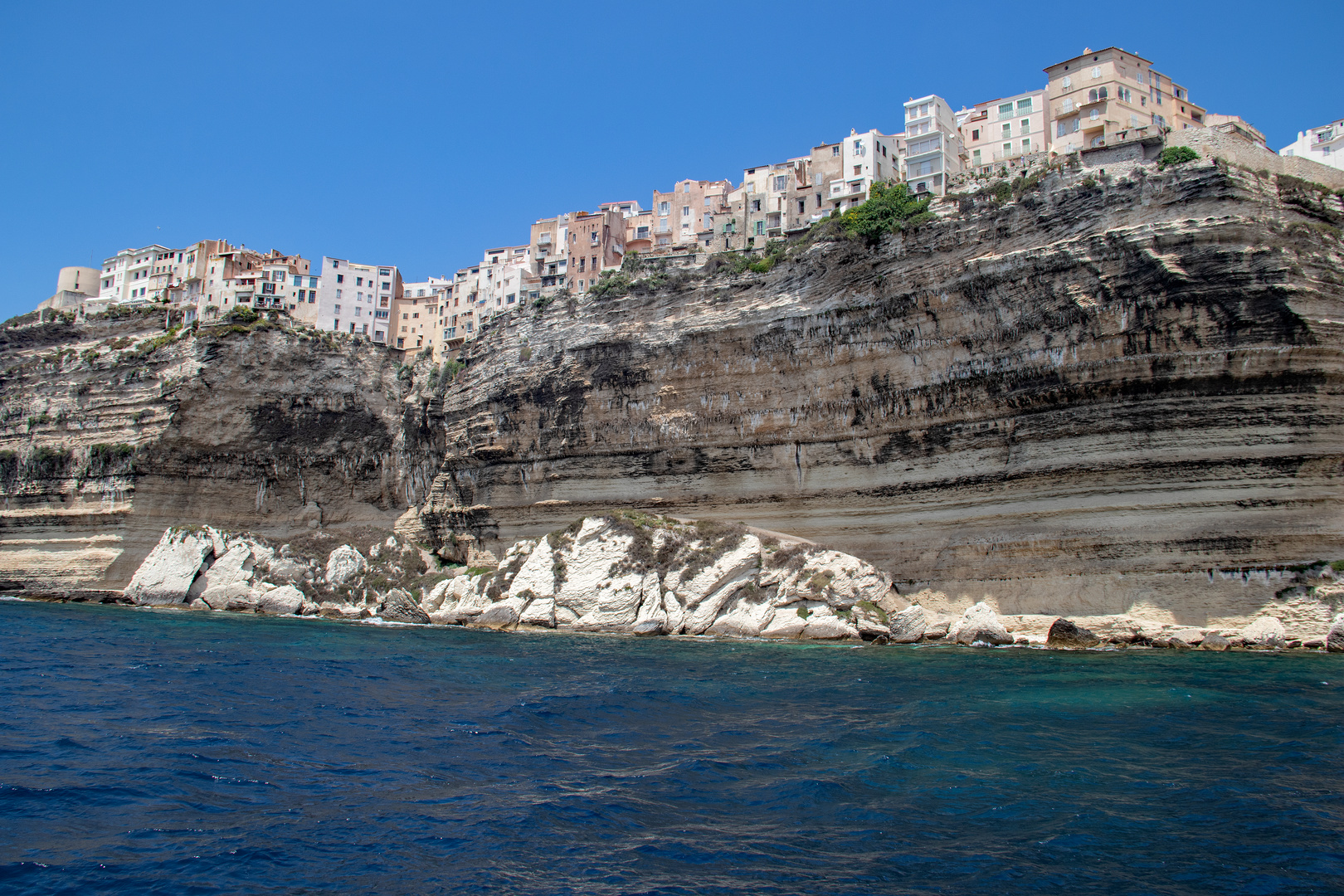 Bonifacio - eine Stadt mit Meerblick ;-) 