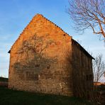 Bonifatiuskapelle Weitersdorf in der Abendsonne