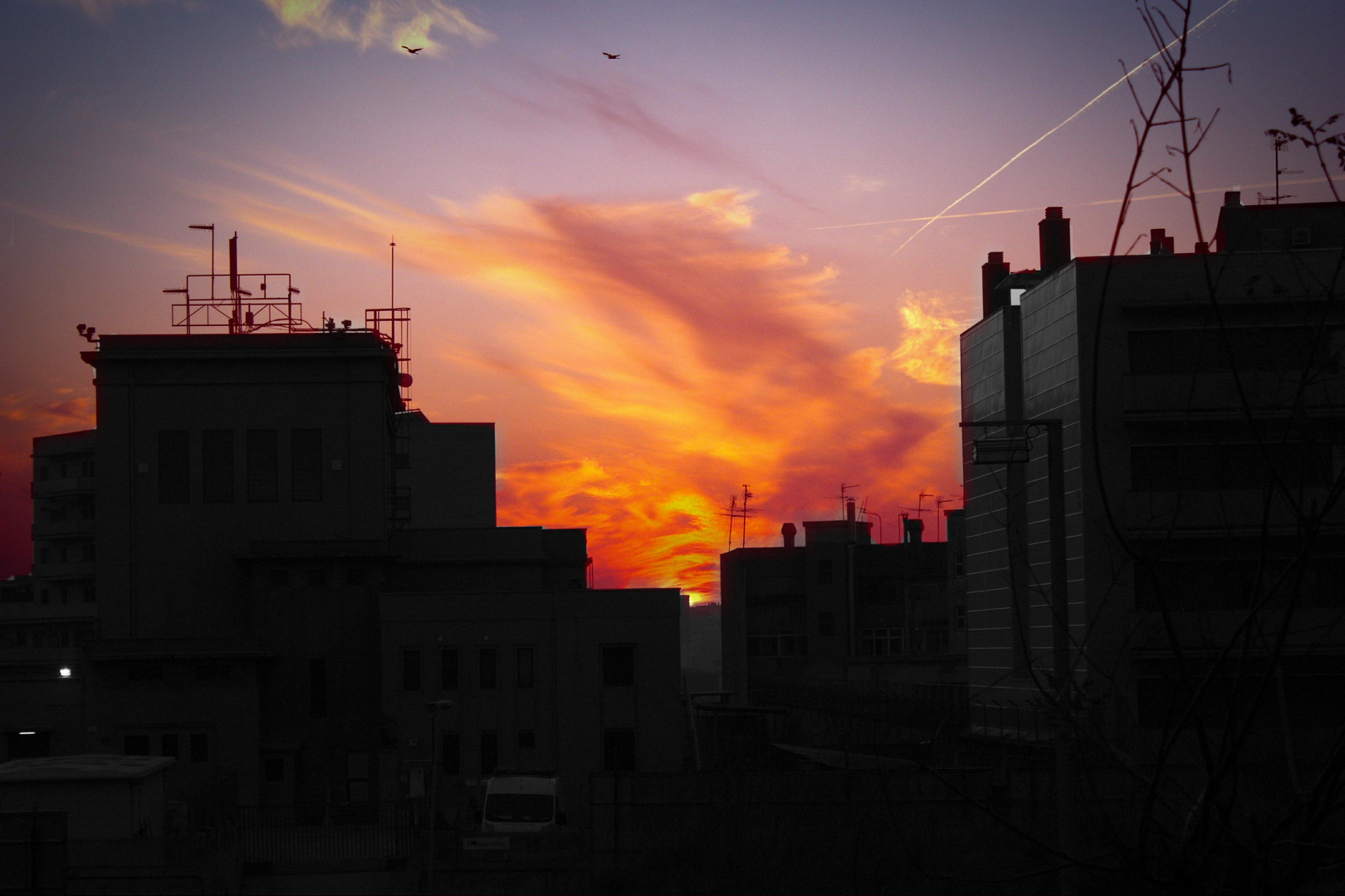 Bonito despertar Barcelona.