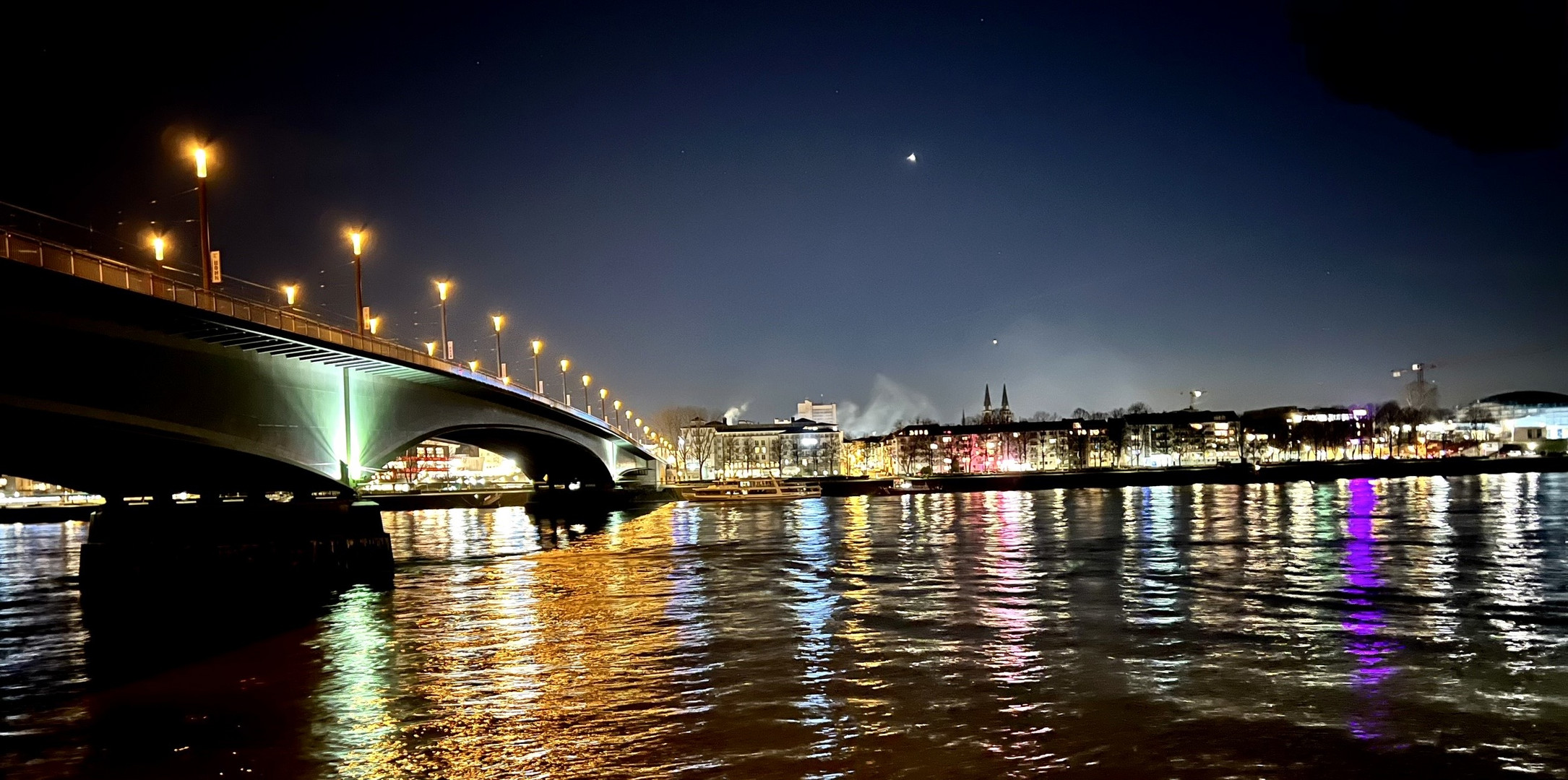 Bonn bei Nacht Foto & Bild | city, world, architektur Bilder auf ...