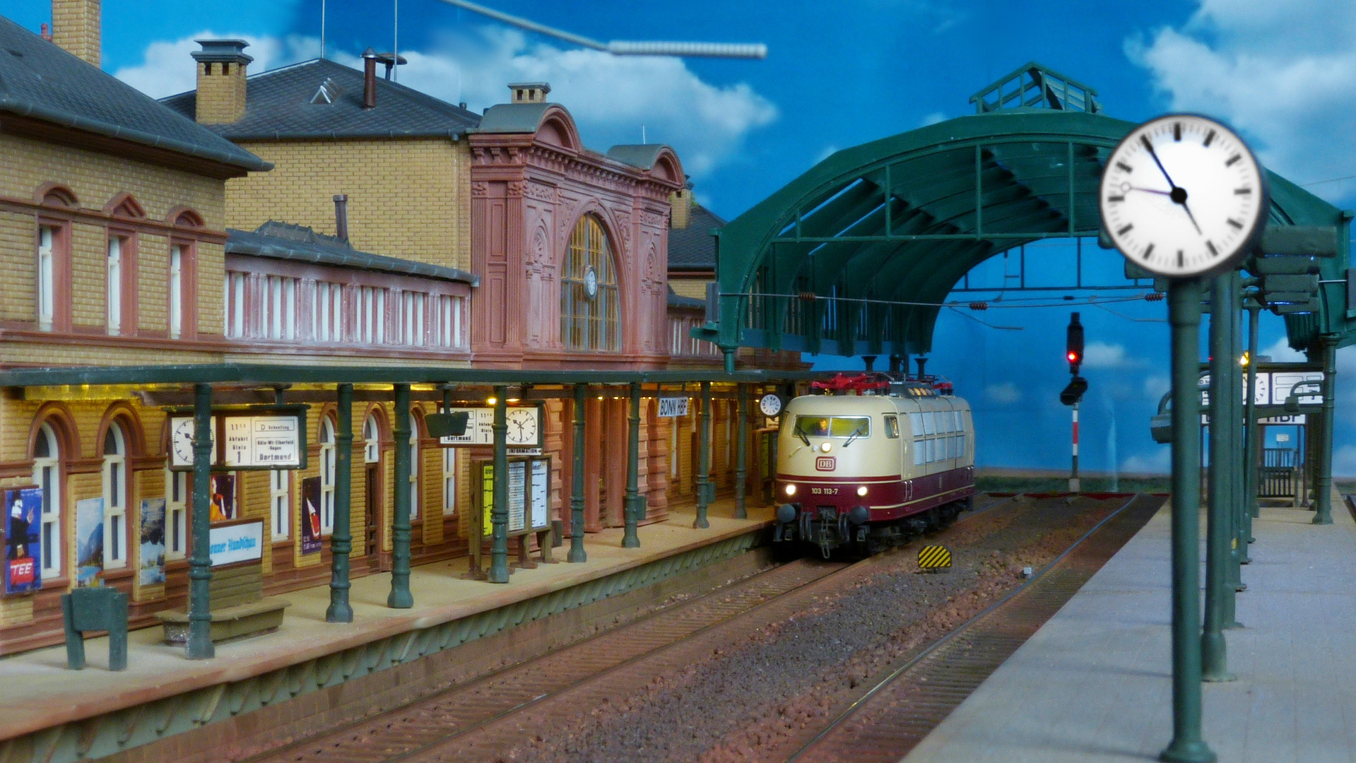 Bonn Hbf Miniatur 1/87 H0