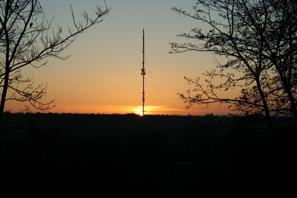 Bonn-Kreuzberg; ein Sonnenaufgang