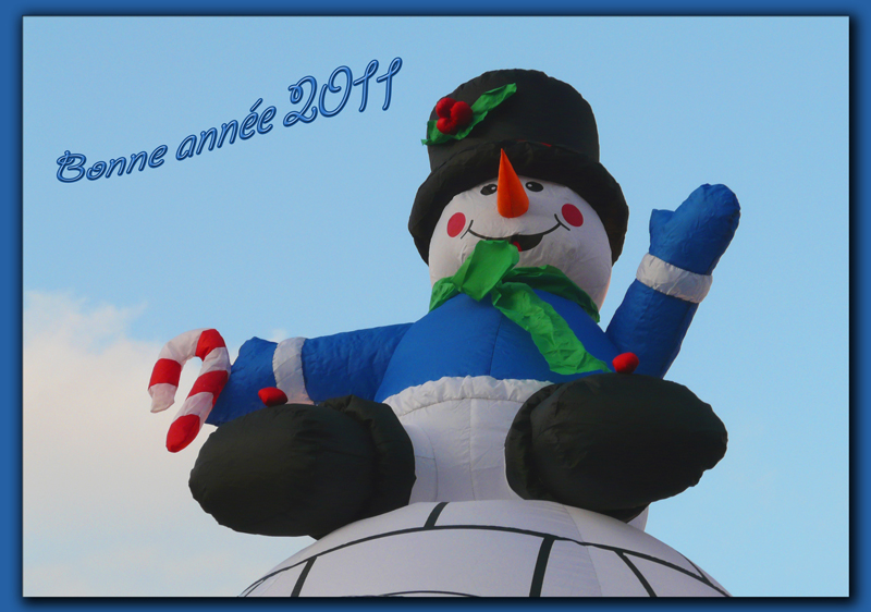 Bonne année à toutes et tous