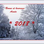 Bonne et Heureuse Année 2018