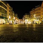 Bonner Marktplatz bei Nacht