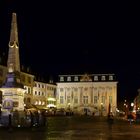 Bonner Marktplatz bei Nacht