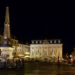 Bonner Marktplatz bei Nacht