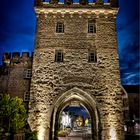 Bonner Tor in Erftstadt-Lechenich zur blauen Stunde