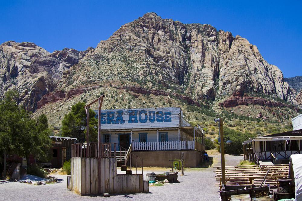 Bonniesprings Ranch in Nevada nähe Las Vegas mitten in den Red Rocks