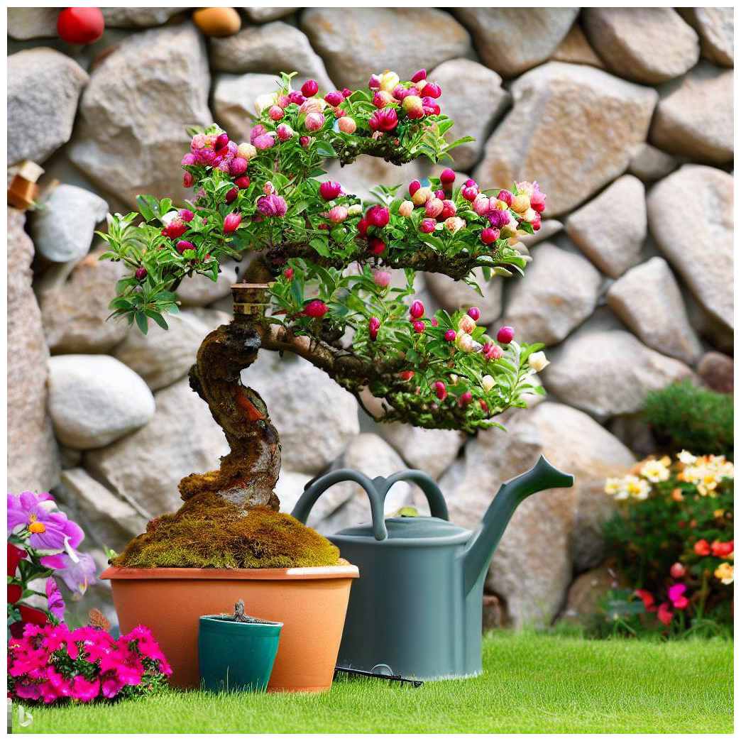 Bonsai mit Gießkanne (1)