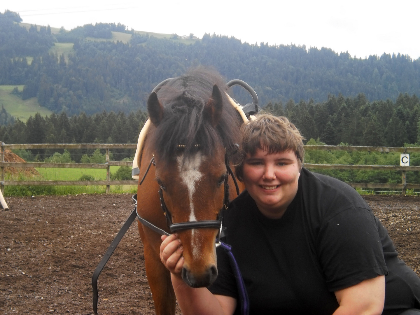 Bonsaj (Pferd) und ich