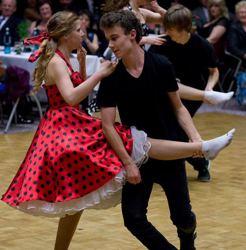 Boogie-Woogie Formation der Tanzschule Streng in Fürth (1) Foto & Bild ...