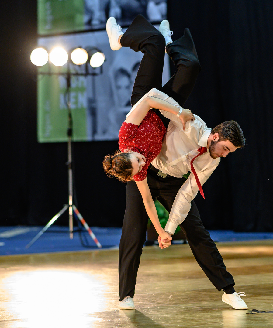 Boogie Woogie Show des   TSC RGC Nürnberg bei der EM der Standardformationen