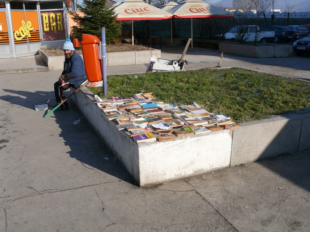 books and old man?