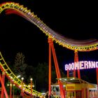 Boomerang im Wiener Prater bei Nacht