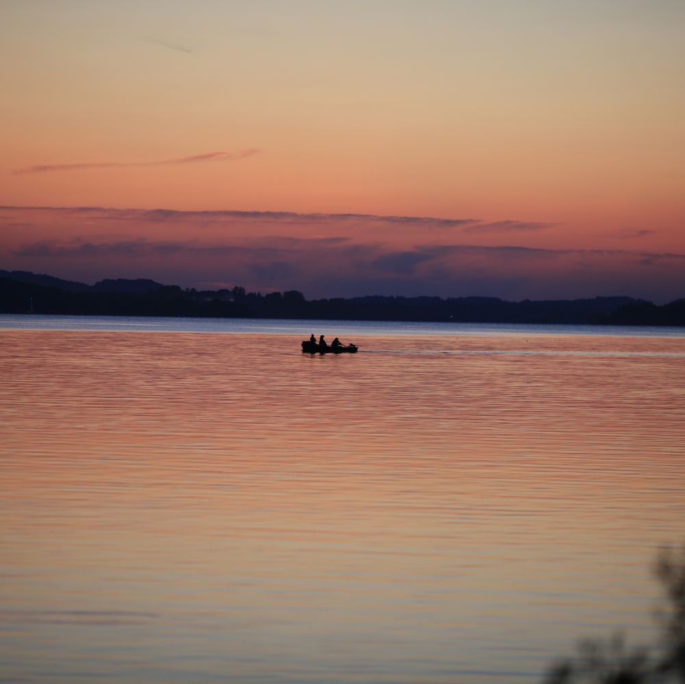 Boot am Chiemsee