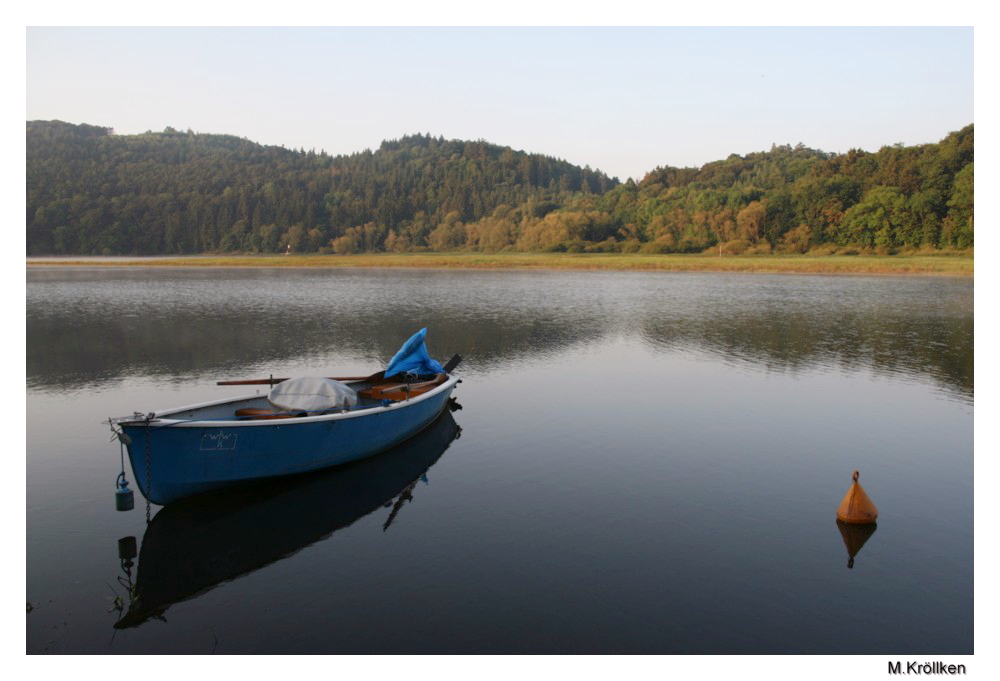 Boot am Edersee