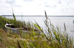 Boot am Fjord (Dänemark)