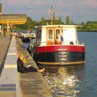 Boot am Hafen