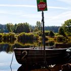 Boot am Kirnbergsee