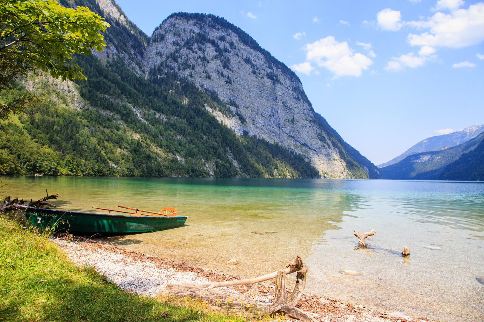 Boot am Königssee