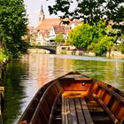 Boot am Neckar