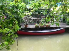 Boot am Neckarkanal